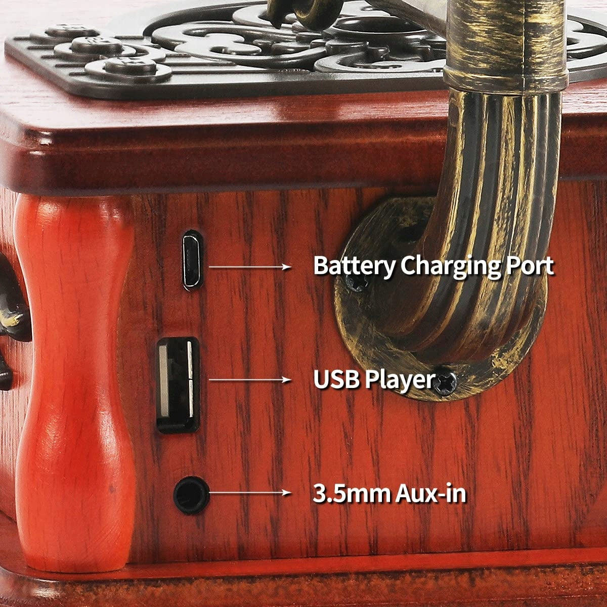 Portable Bluetooth Speakers Mini USB Phonograph EAN (GTIN) 5907684162695