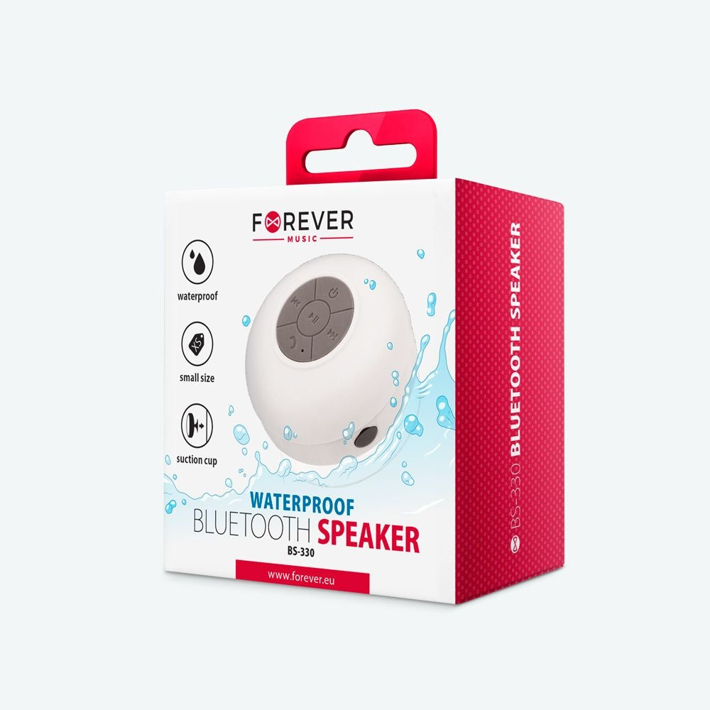 Portable Bluetooth speaker Forever BS-330 white 3 W