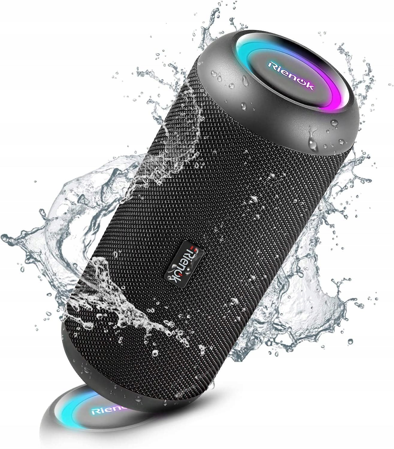 Portable Bluetooth speaker RIENOK S1 MINI black 30 W