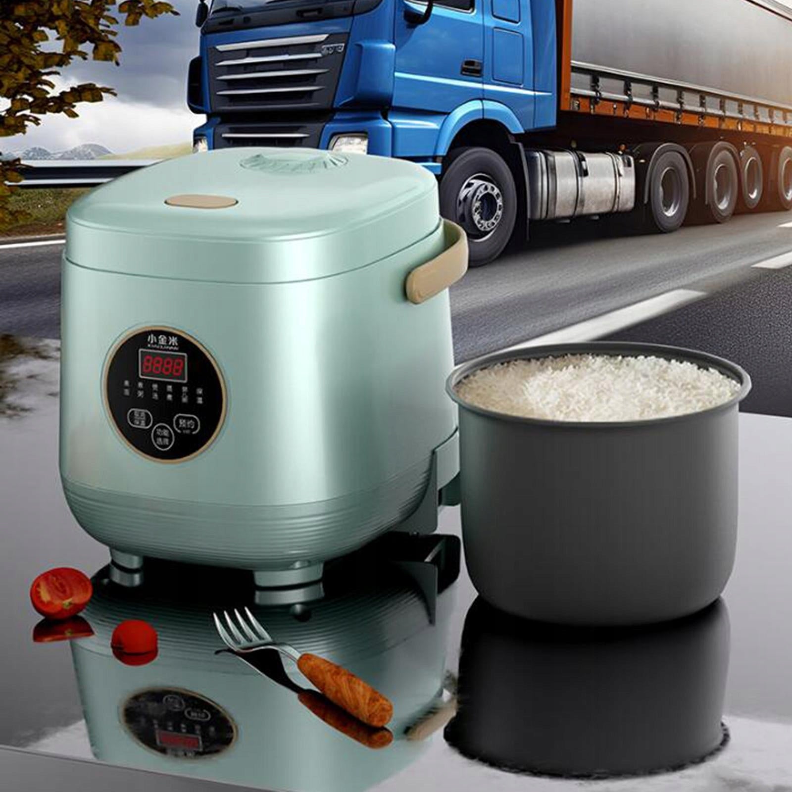 Portable Car Electric Rice Cooker Food Steamer Multipurpose Rice 24V