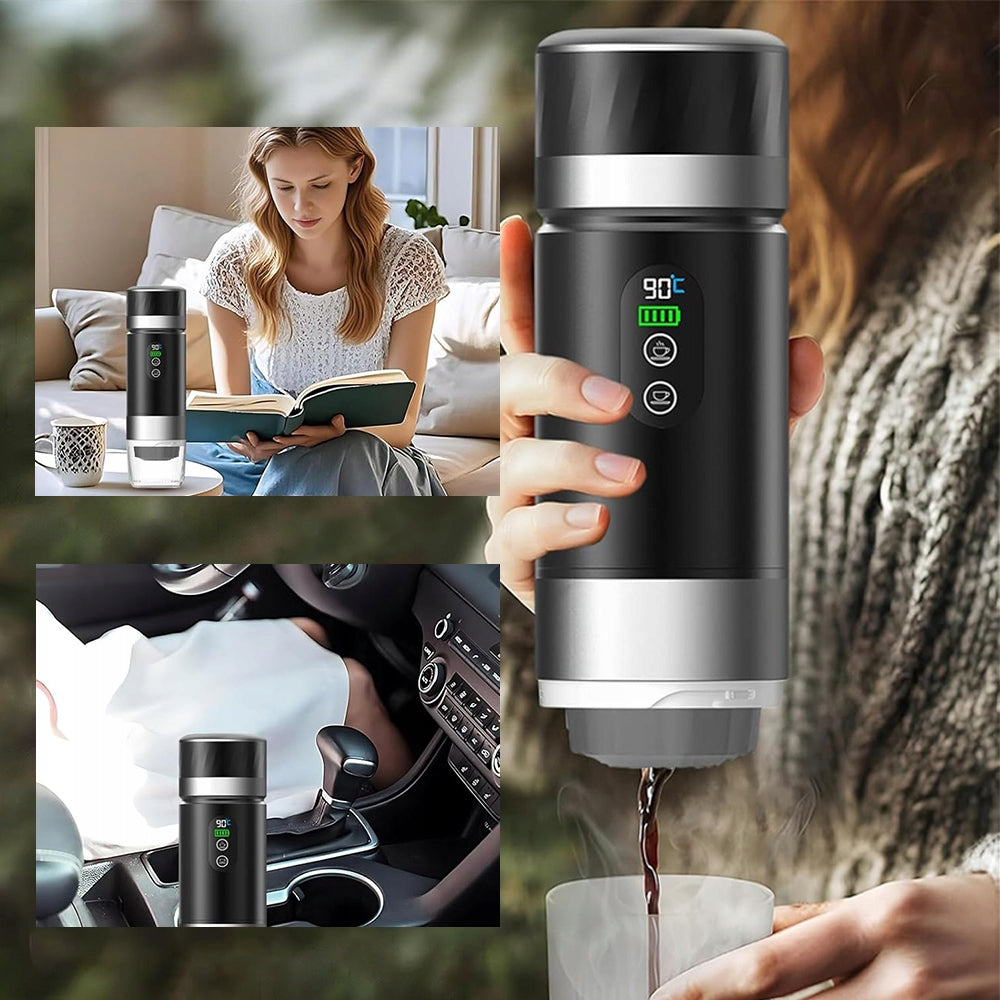 Portable Coffee Maker Wireless Compact Pressure 20 Bar 72W Model EPS-2588