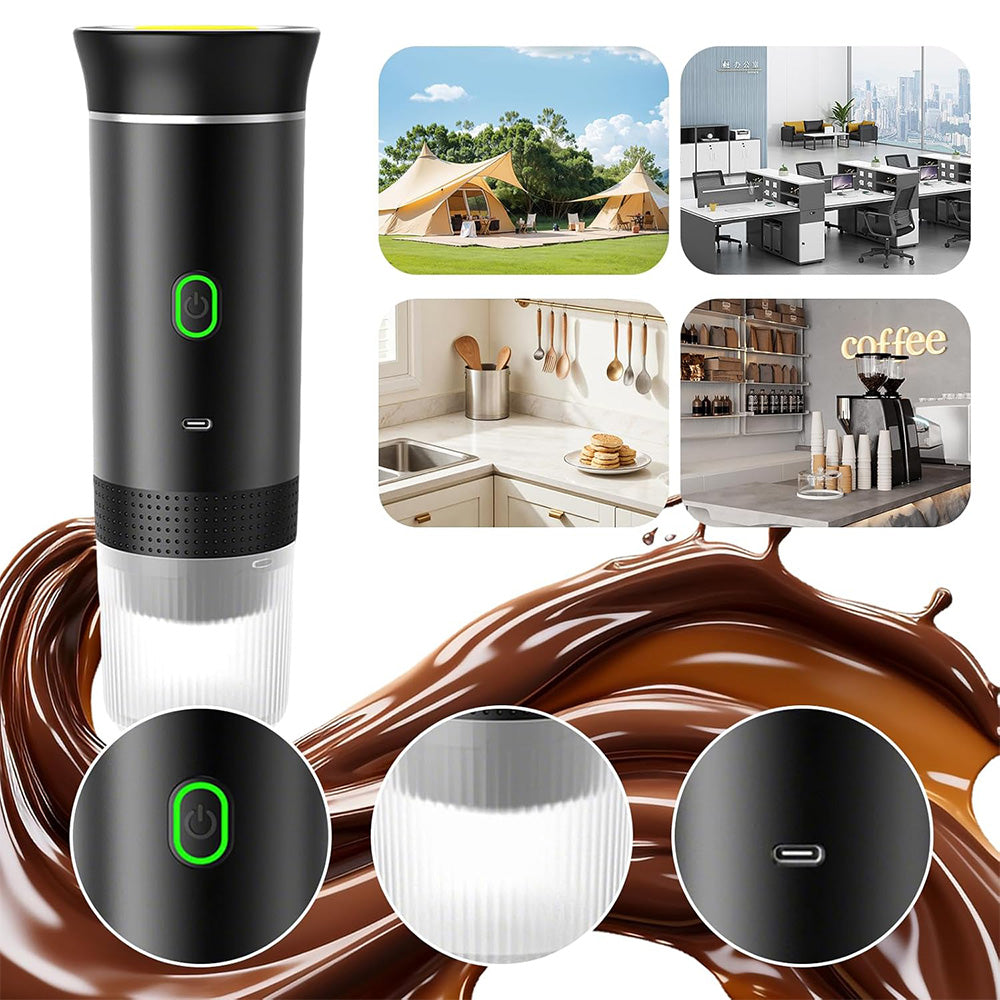Portable Coffee Maker Wireless Travel Coffee Maker for Camping
