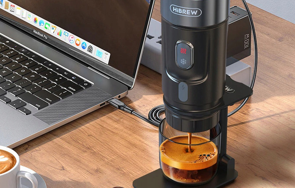 Portable Coffee Maker With Case Hibrew H4a Dolce Gusto Nespresso 15 Bar Manufacturer code H4A