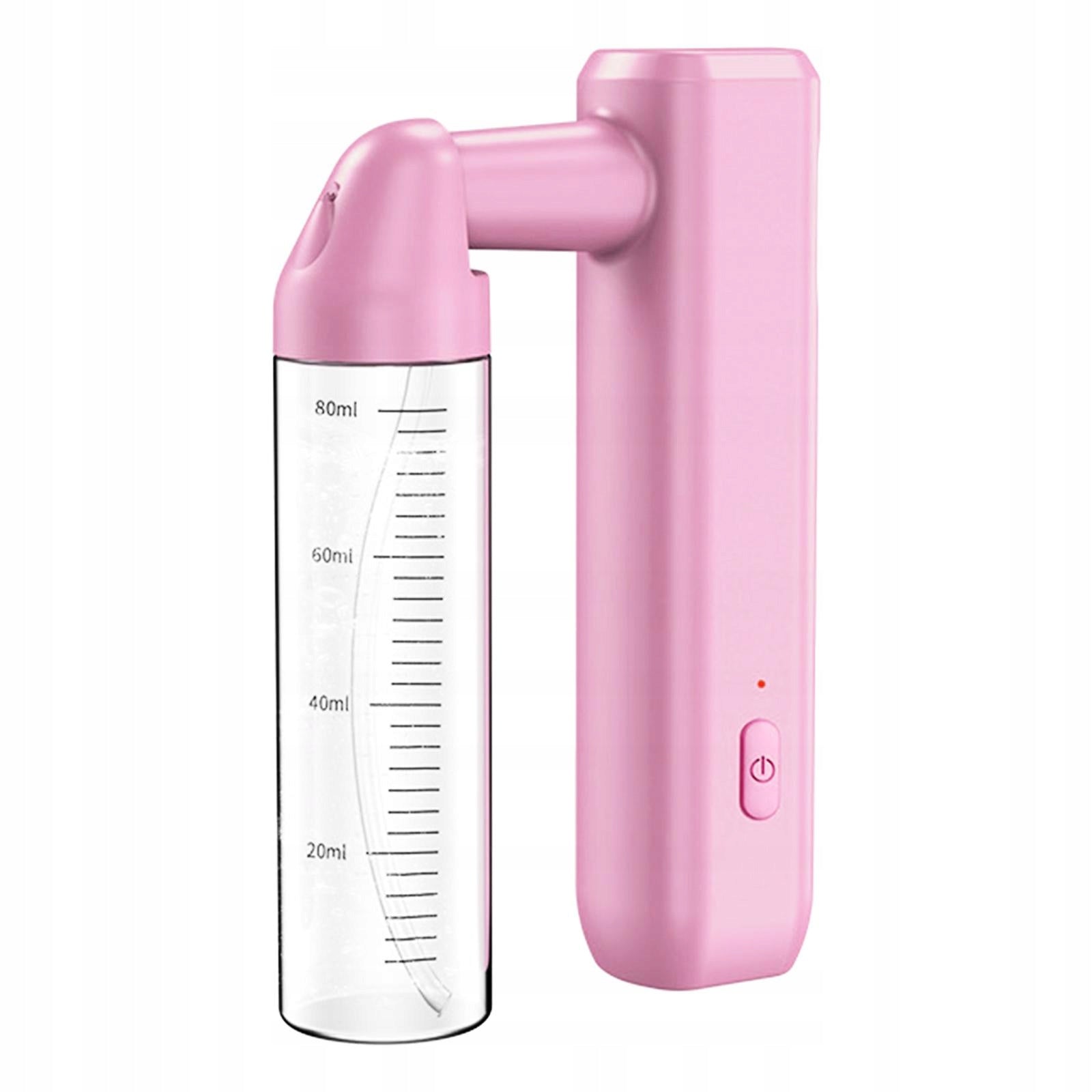 Portable Cordless 80ml Facial Oxygen Machine Face Skin Trip Mist Pink Brand no brand