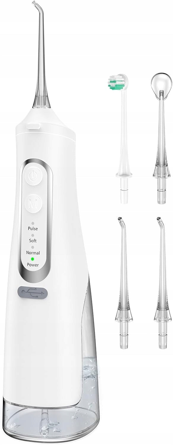 Portable Dental Irrigator White IPX7 310ml ZACCER M209