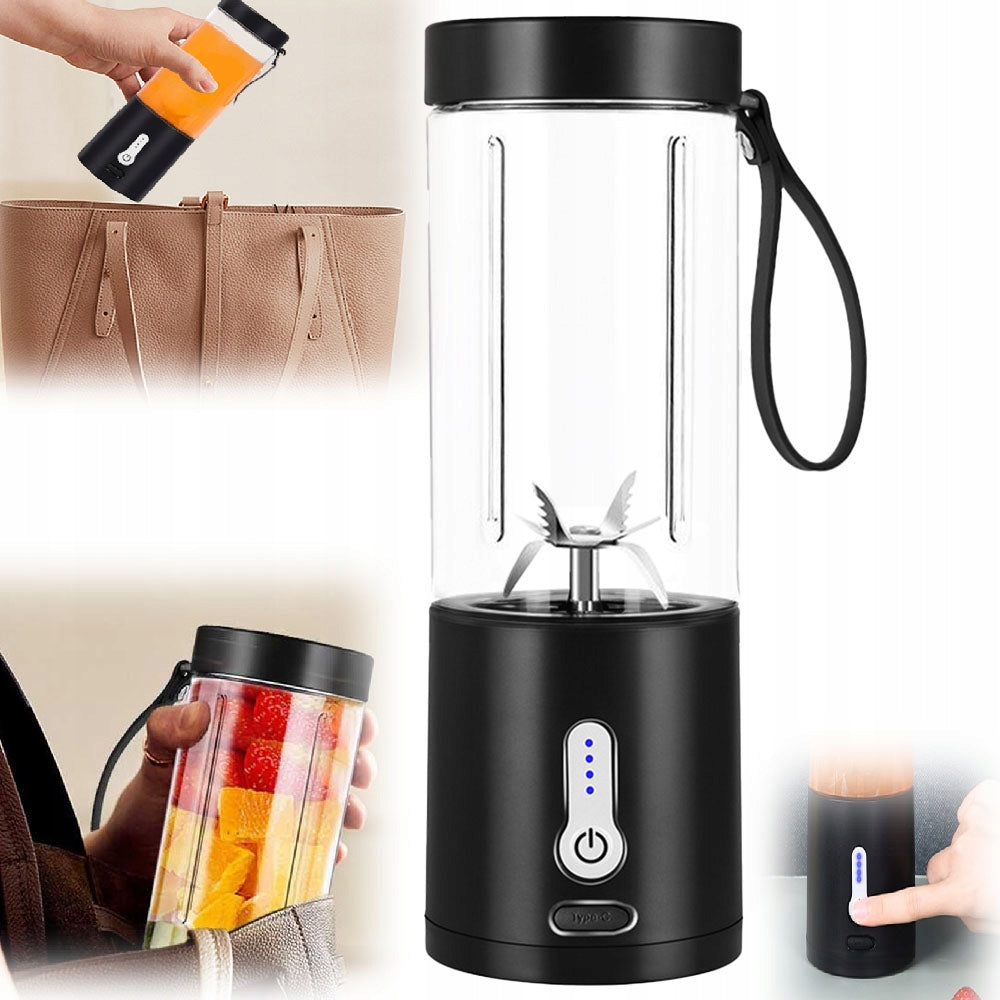 Portable Electric Blender Juicer Water Bottle Blender on the Go