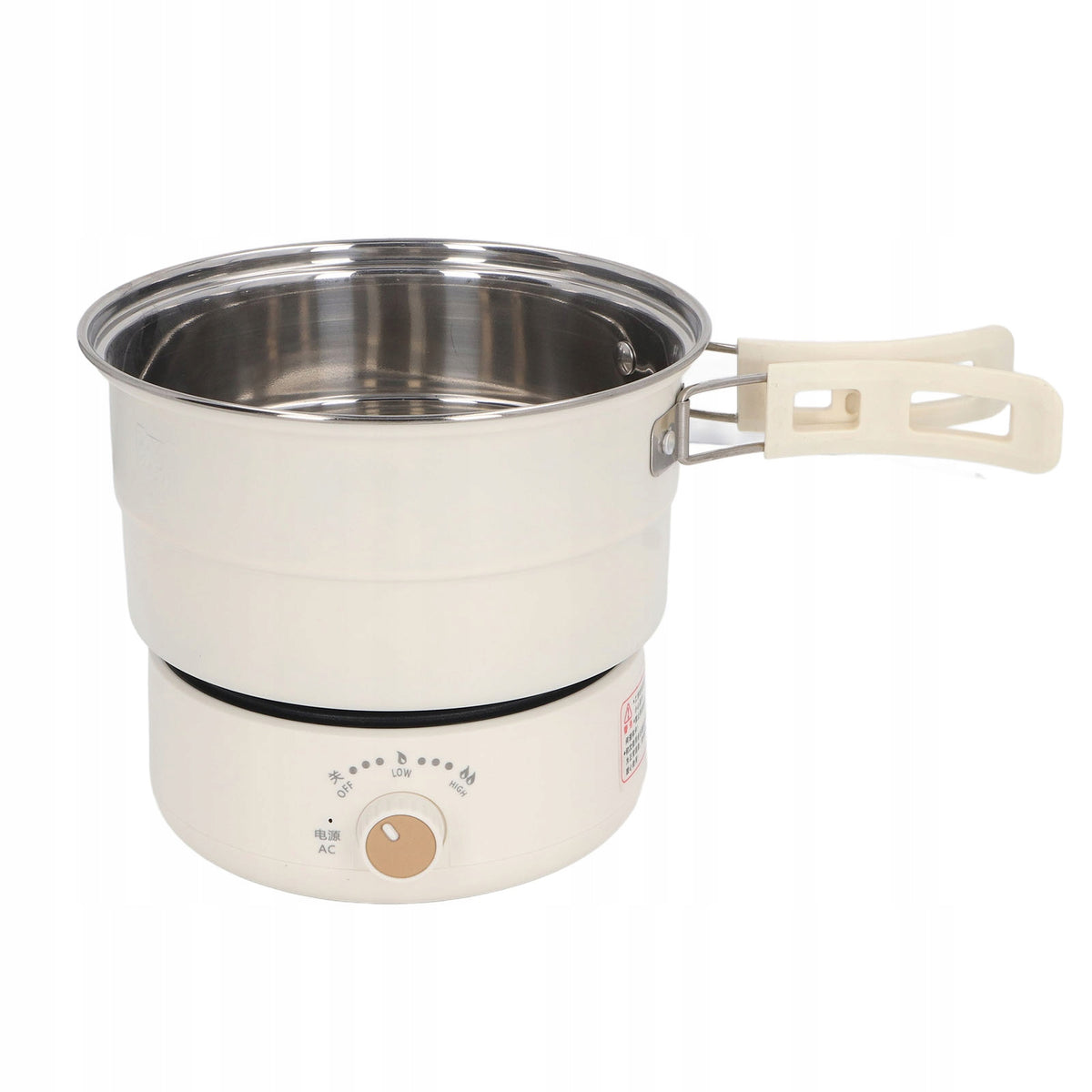 Portable Electric Cooker 500W 1,6L With Folding Handle Hot 7S