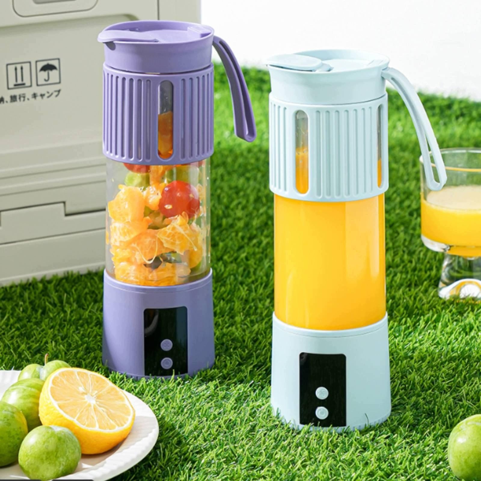 Portable Electric Juicer Cup Personal Size Juicer Cup with Carry Loop White Packaging status original