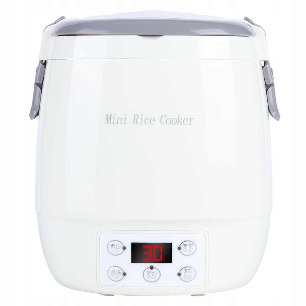 Portable Electric Mini Rice Cooker with 1,6L Capacity