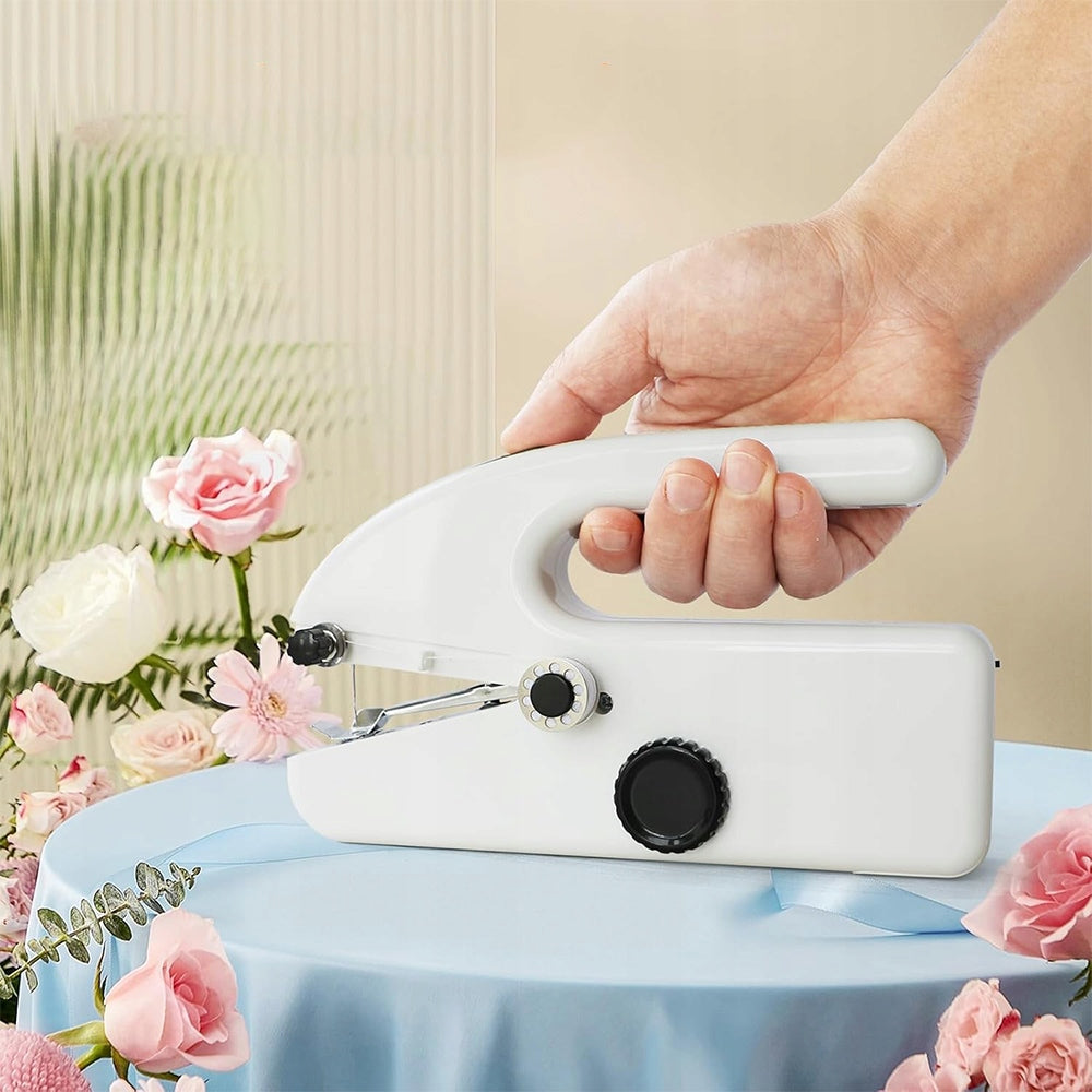 Portable Electric Mini Sewing Machine - Pink Manufacturer code sewing machine