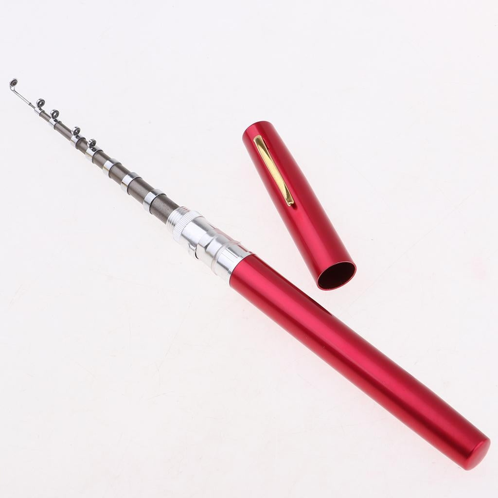 Portable Fishing Pole Mini Tools Red Manufacturer code 05366016912
