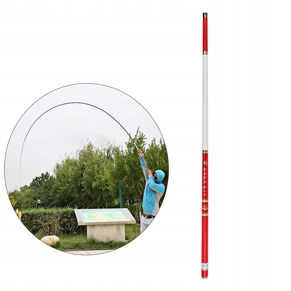 Portable Fishing Rod Fishing Pole Carbon Fiber Portable Hand Pole 4.5m Brand no brand