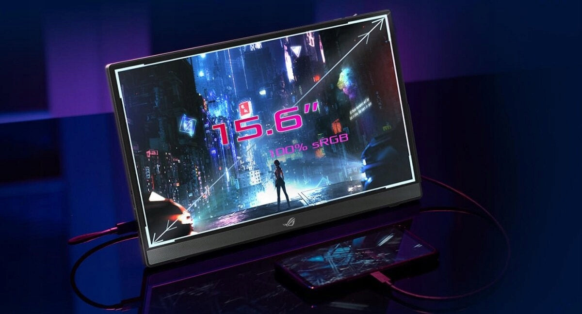 Portable Gaming Monitor Mobile ASUS XG16AHPE 15,6” FullHD144Hz 3ms Brand ASUS