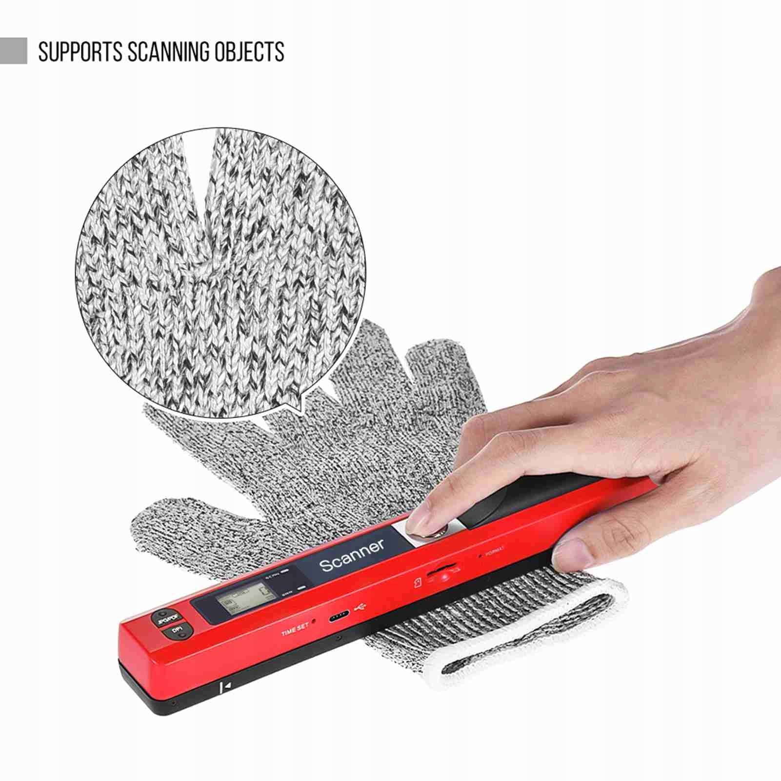 Portable Handheld Wand Wand Wireless Scanner A4 Size 900DPI JPG/PDF Q2 Printing technology other