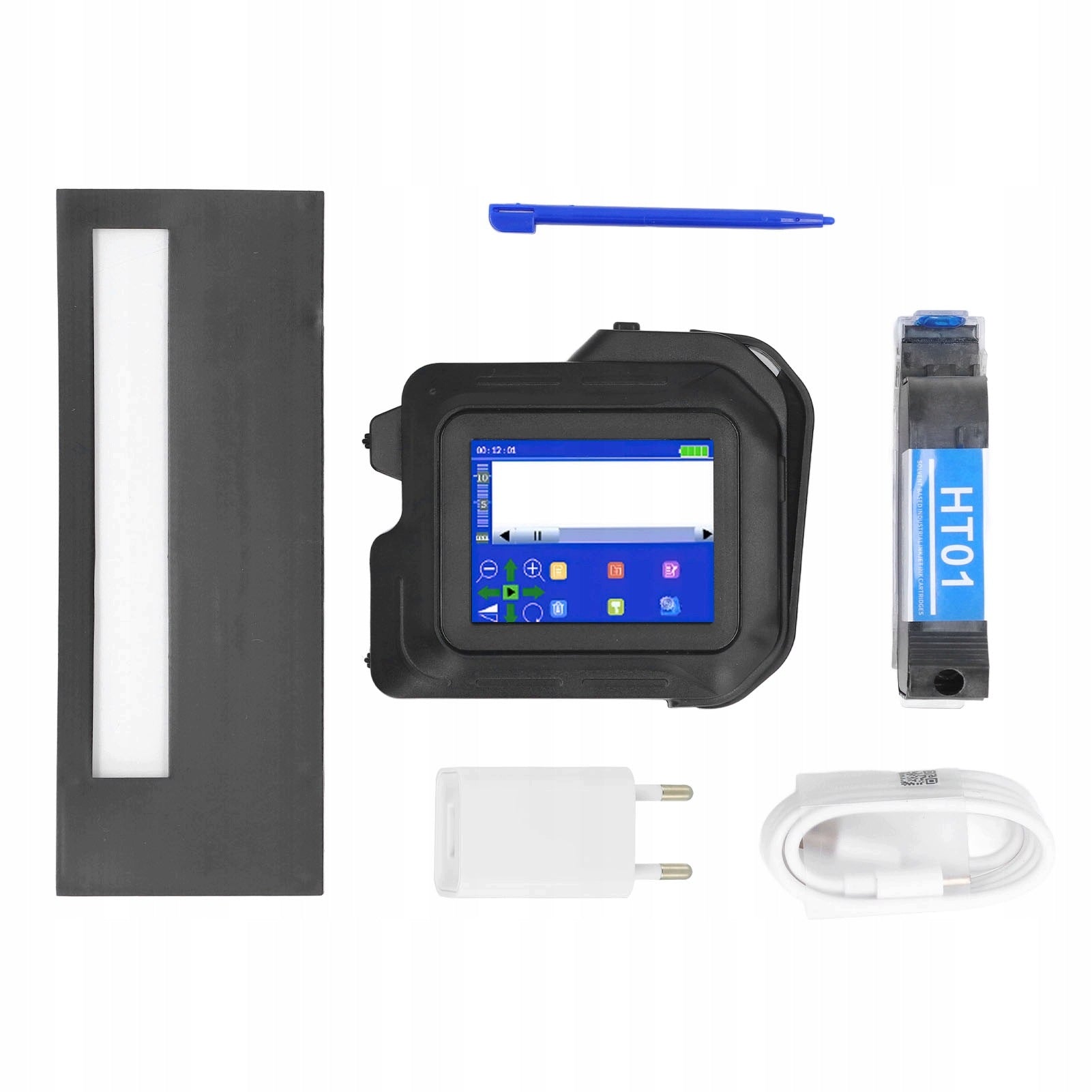 Portable Inkjet Printer, Bluetooth Connection Multilingual, High in