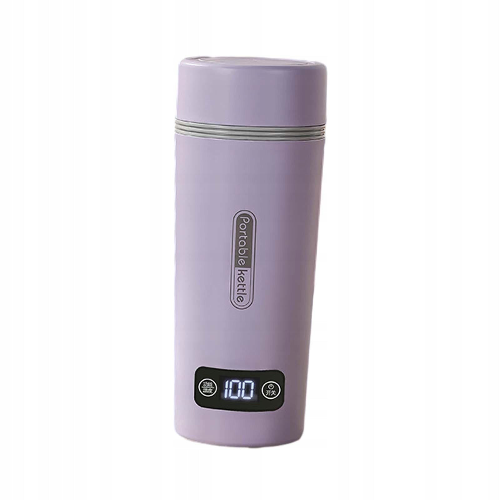 Portable Kettle Electric Tea Kettle Stainless Steel Insulated Hot violet Kind steam juicer