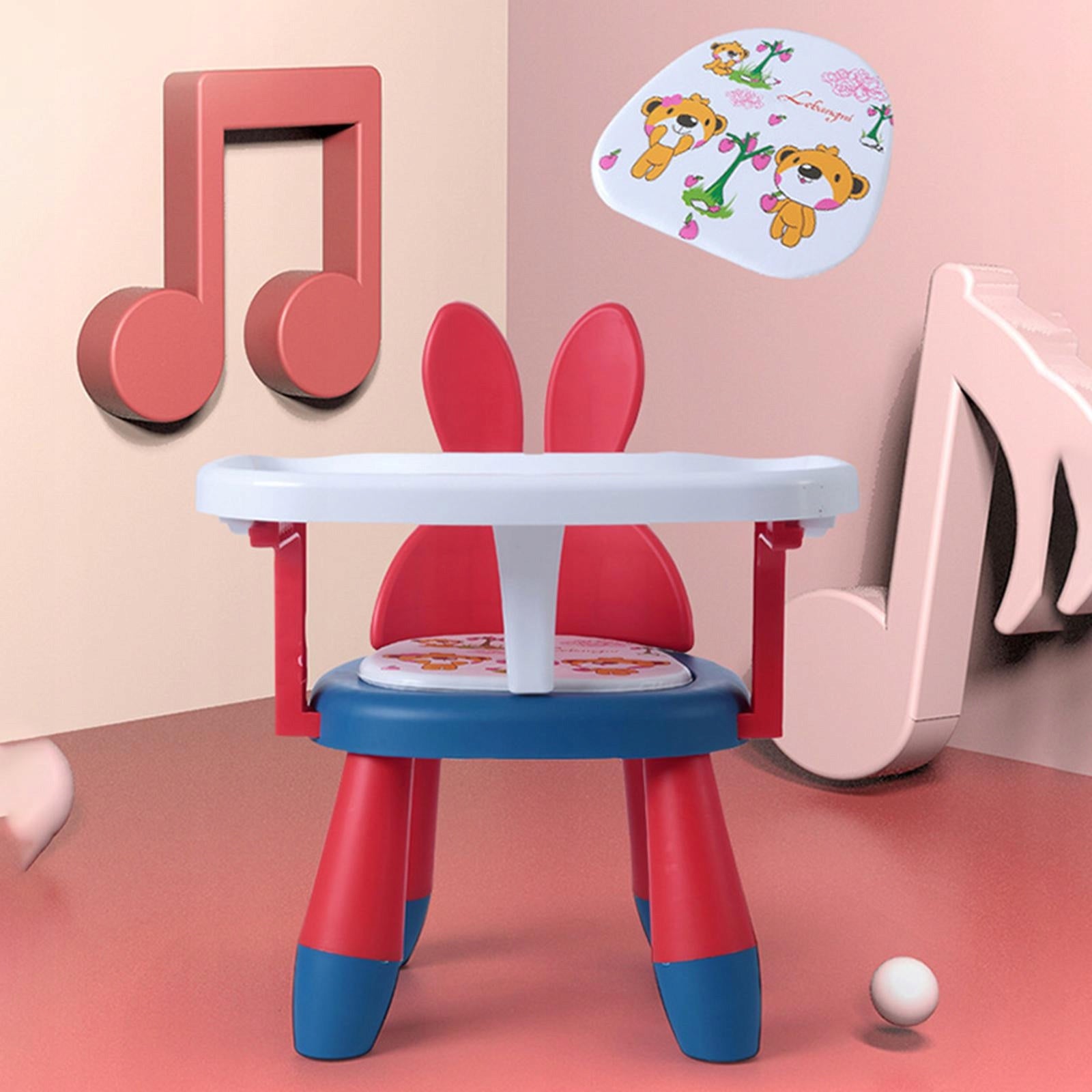 Portable Kids Food Chair Sounding Dining Room Seat Brand no brand