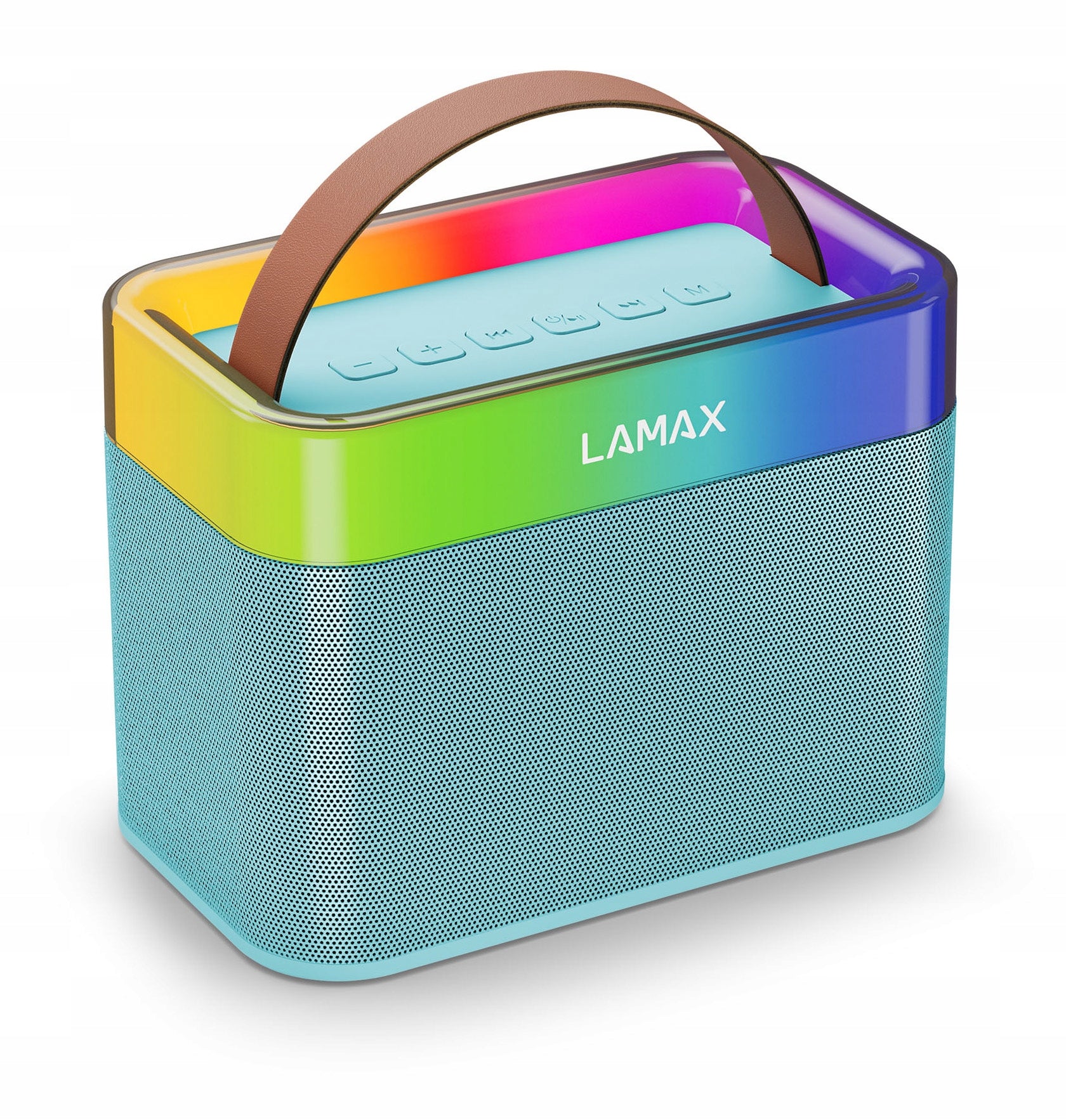 Portable Kids Karaoke Speaker with LED Microphone Voice Changer Manufacturer code LXWSMKARAO1TA