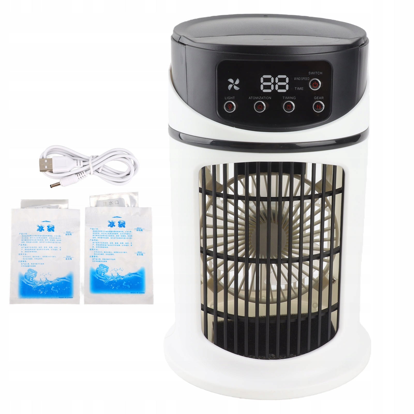 Portable Mini Air Conditioner Mobile Multifunction AD Fan Model 0905YQIP