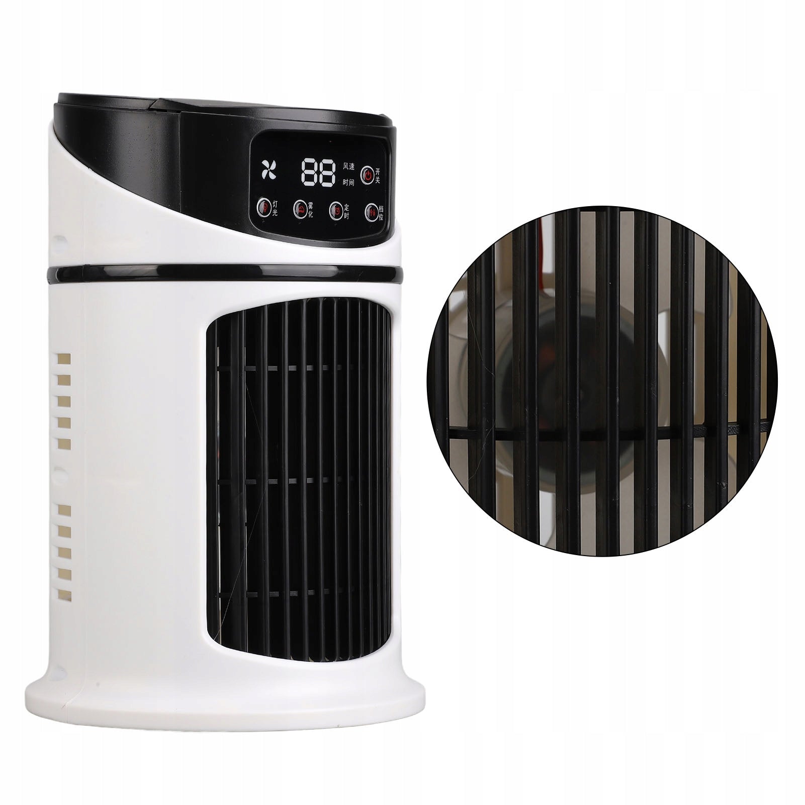 Portable Mini Air Conditioner Mobile Multifunction Fan M5 Dominant color multicolor