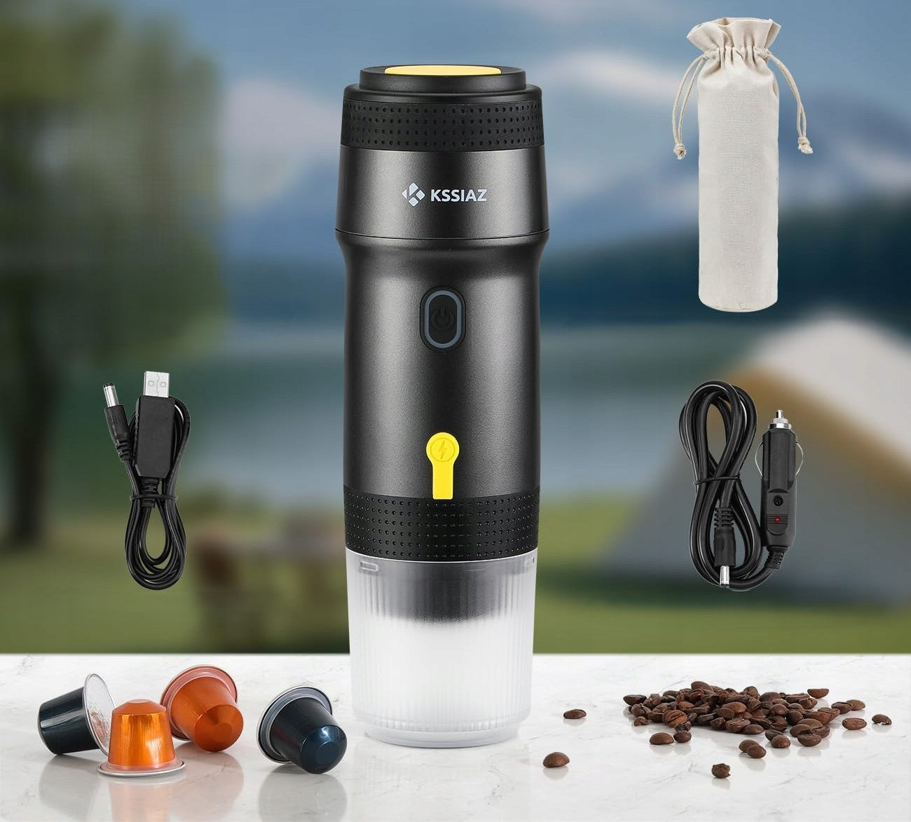 Portable Mini Coffee Maker Electric Pressure Travel USB-C Manufacturer code 5904285683277