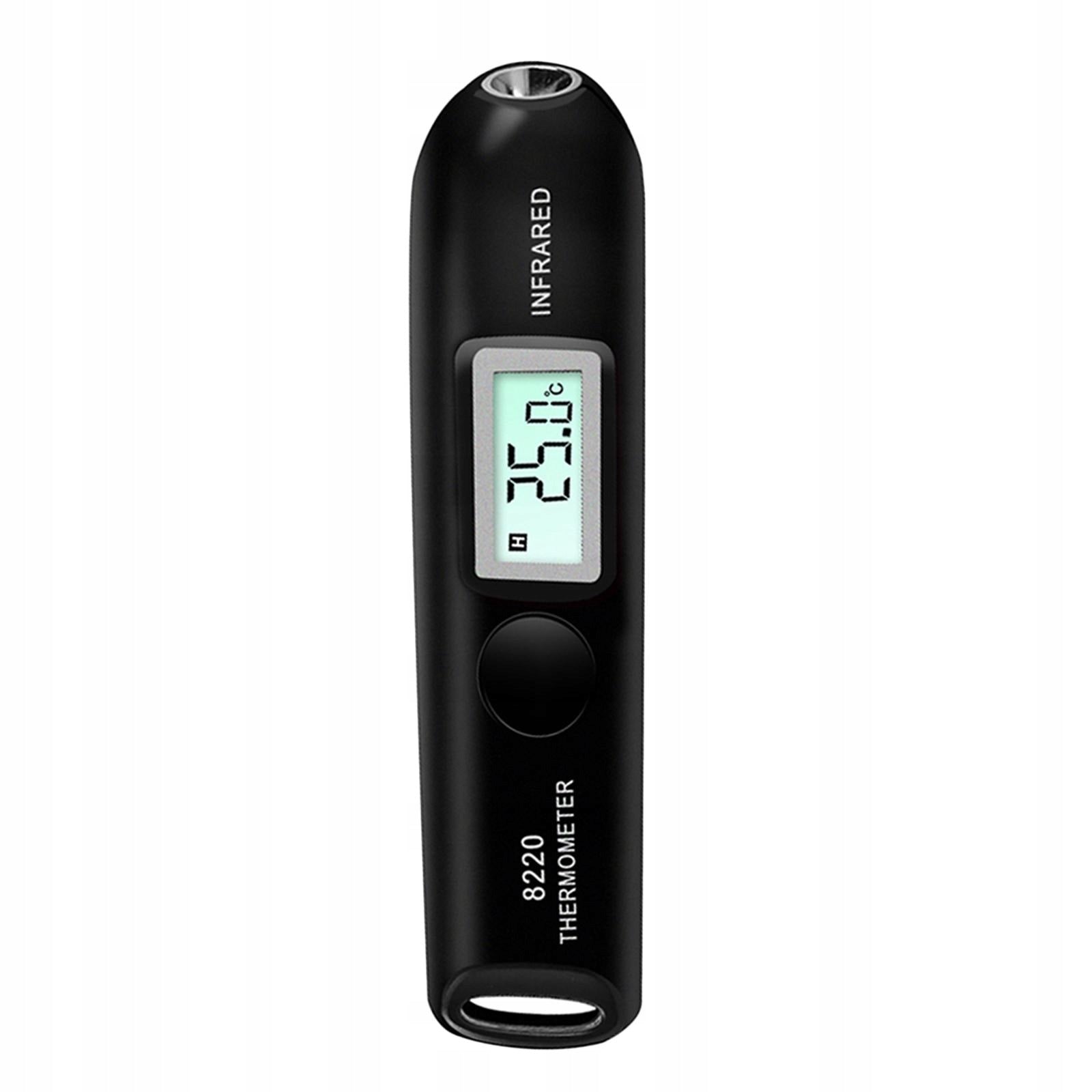 Portable Mini Digital LCD Non Contact Infrared Thermometer Black Medical device no