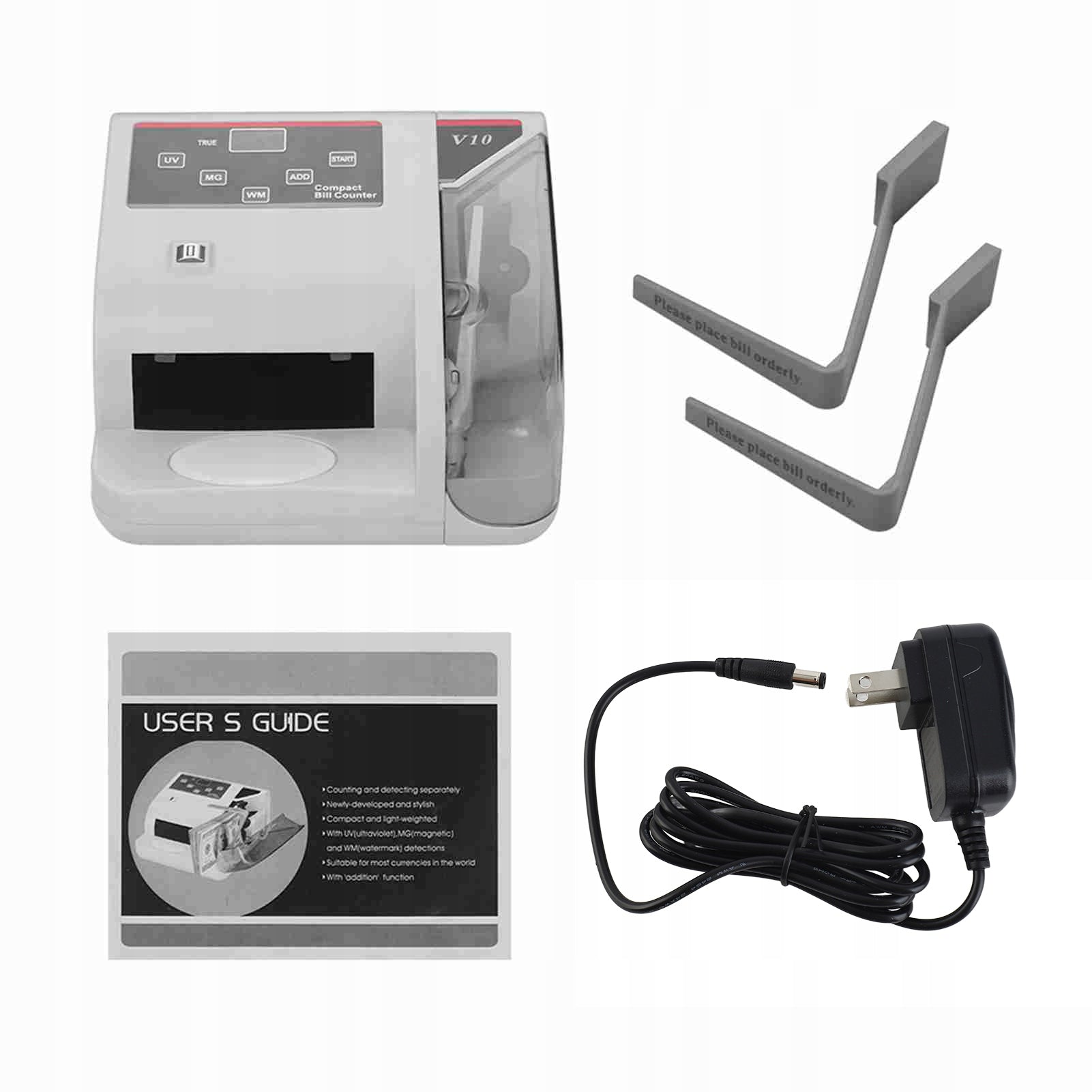 Portable Mini Money Counter 3 Digital WI Screen Display