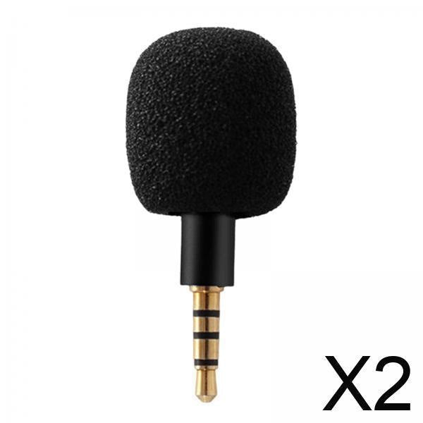 Portable Mini Omnidirectional Microphone Metal Condenser Mic Small Sound