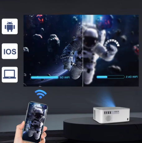 Portable Mini Projector ThundeaL TD92 Pro FHD 1080P Full HD [Certificate] Brand Thundeal