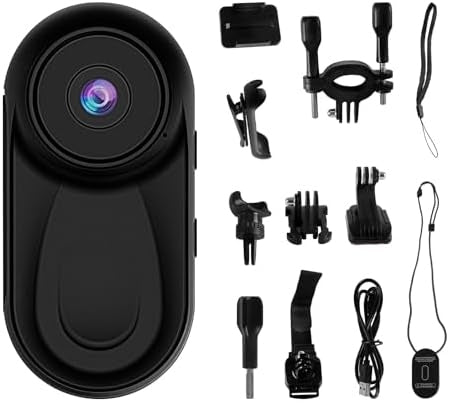 Portable Mini Sports Camera 1080P HD Wide Angle For Vlogs