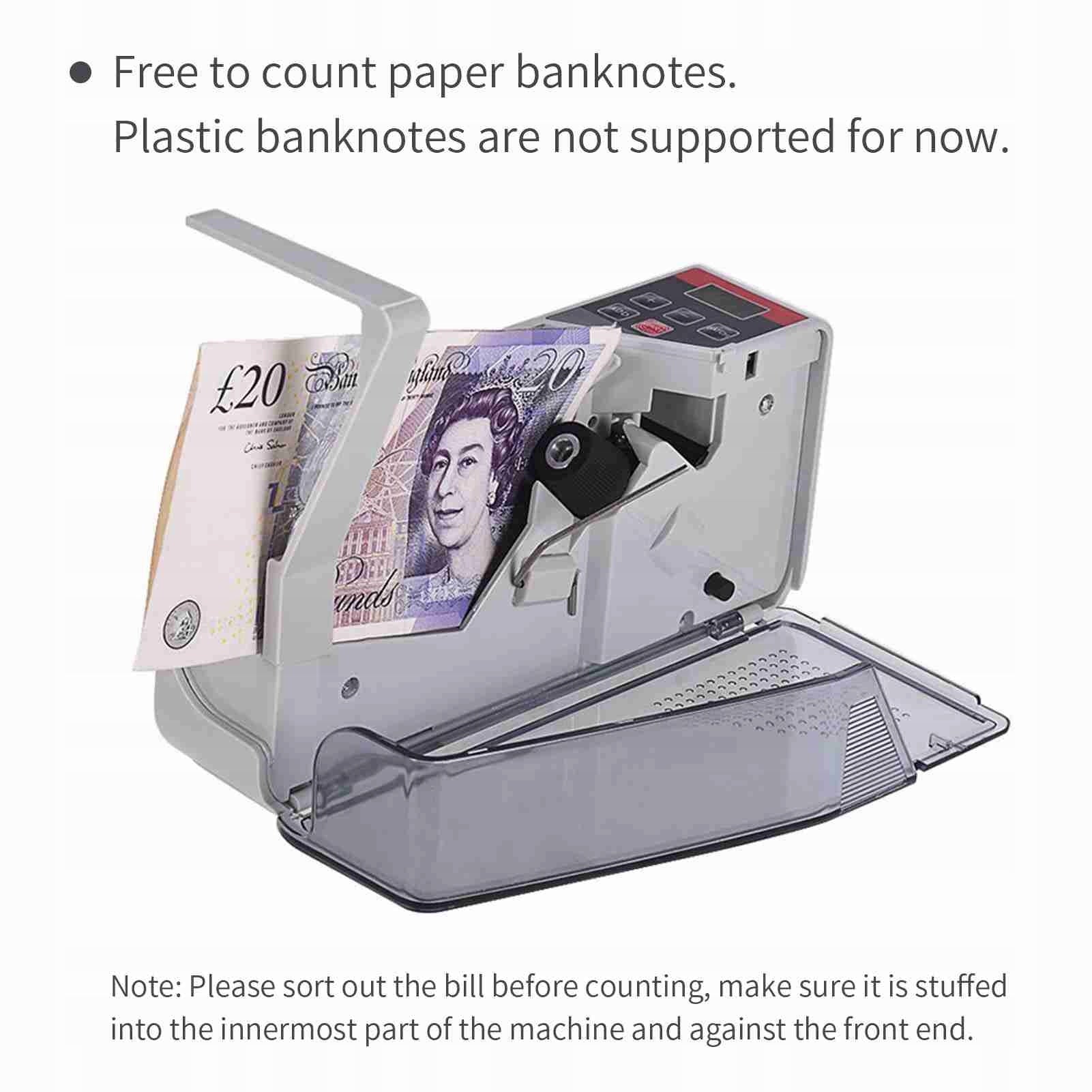Portable Mini Useful Money Counter Worldwide VM Banknote