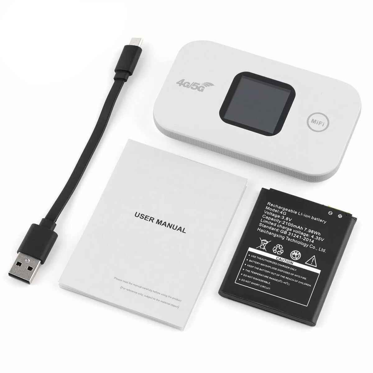 Portable Mobile WiFi Router 4G/5G LTE WiFi SIM Play For 10 USERS Packaging status original