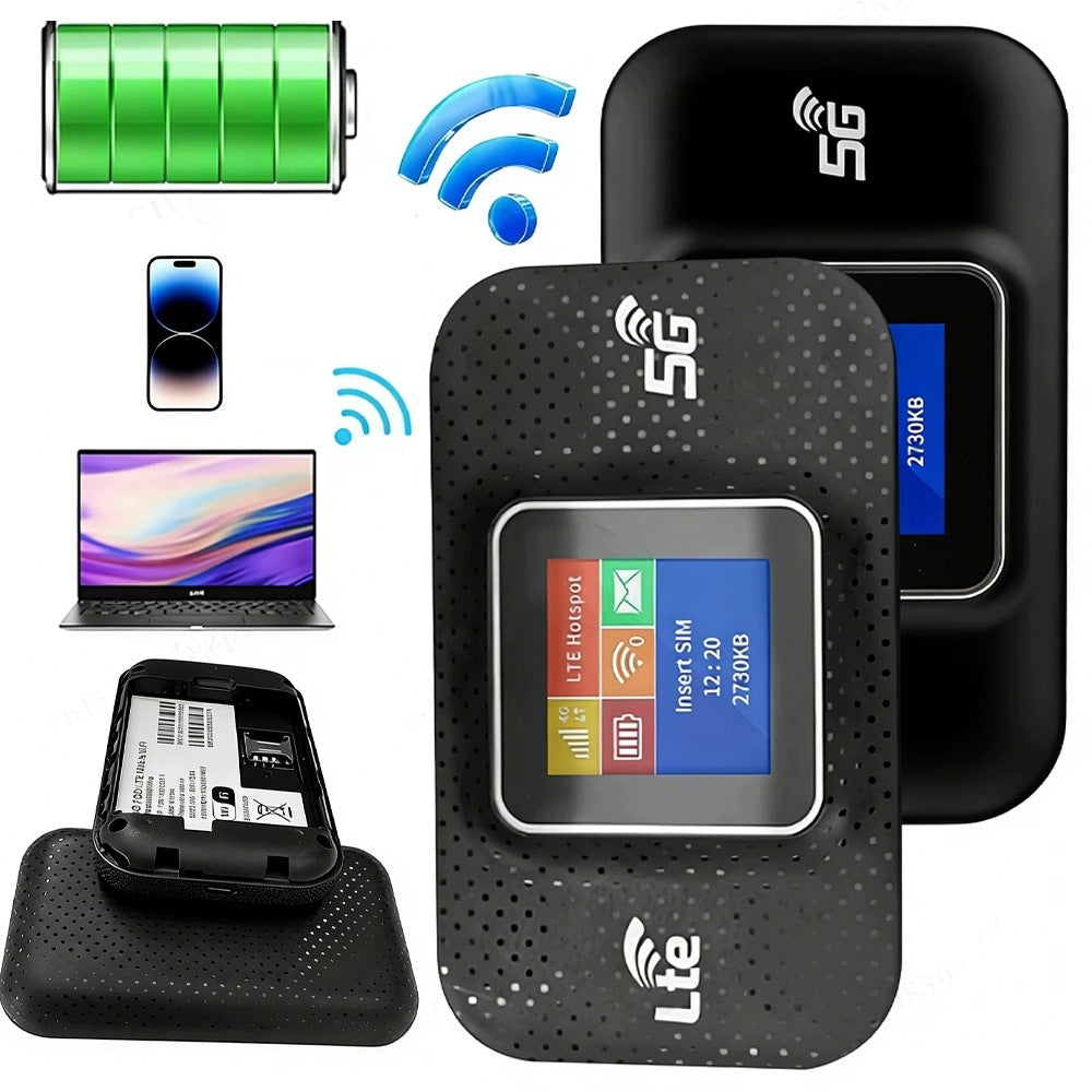 Portable Mobile WiFi Router 4G/5G LTE WiFi SIM Play Manufacturer no brand
