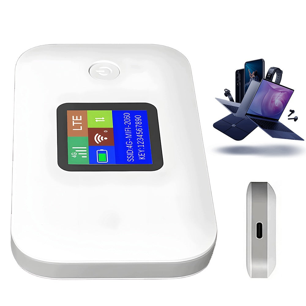 Portable Mobile WiFi Router 4G LTE WiFi Play Plus Orange 150Mbps 3000mAh