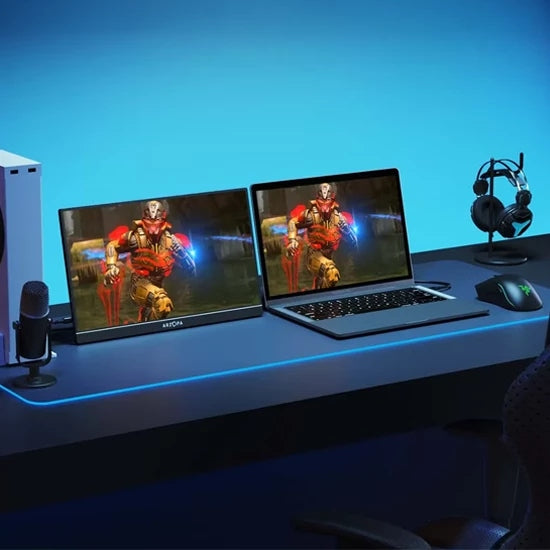 Portable Monitor 16.1" 144Hz Full HD 1920x1080 ARZOPA Z1FC for Gaming Packaging status original