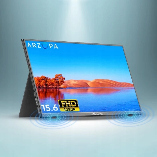 Portable Monitor ARZOPA A1 Gamut 15.6" 1920x1080 HD IPS HDR USBC HDMI Packaging status original