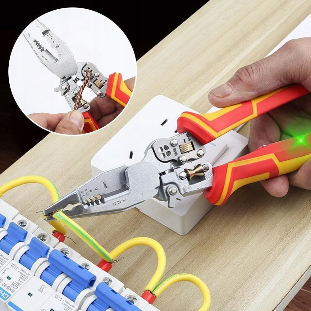 Portable Multifunctional Pliers for Pulling Insulation/Cutting/Clamping Packaging status original