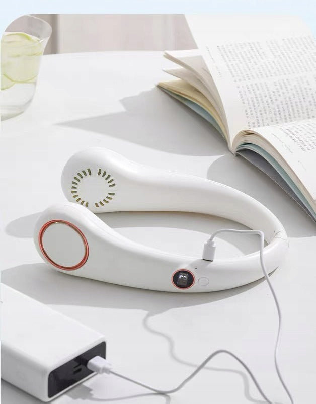 Portable Neck Fan, Personal Air Supply, USB, 3/5 Speed Brand no brand