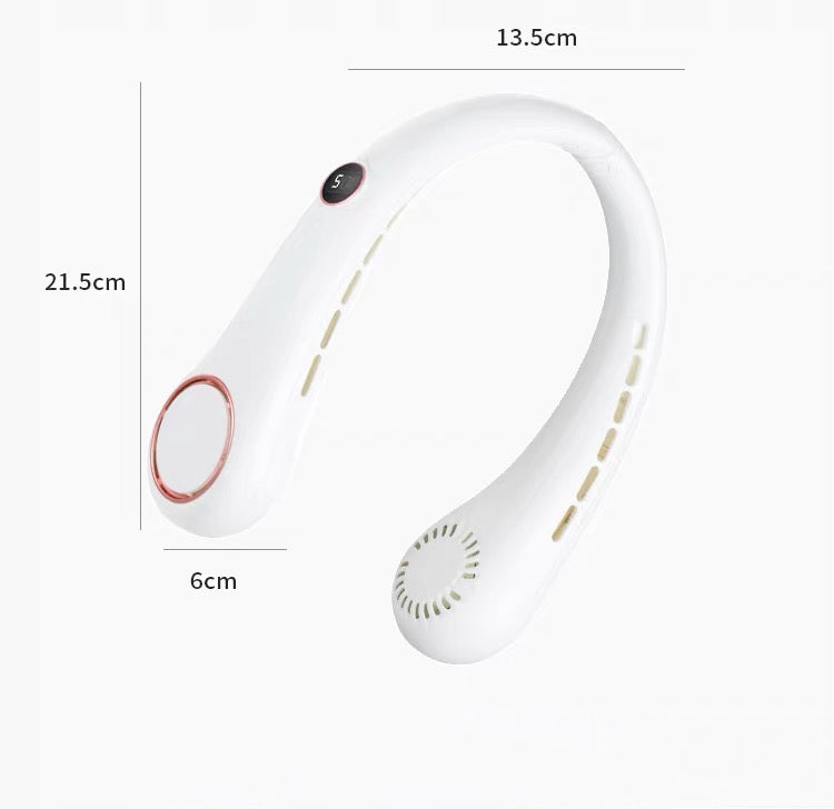 Portable Neck Fan, Personal Air Supply, USB, 3/5 Speed Fan type mini