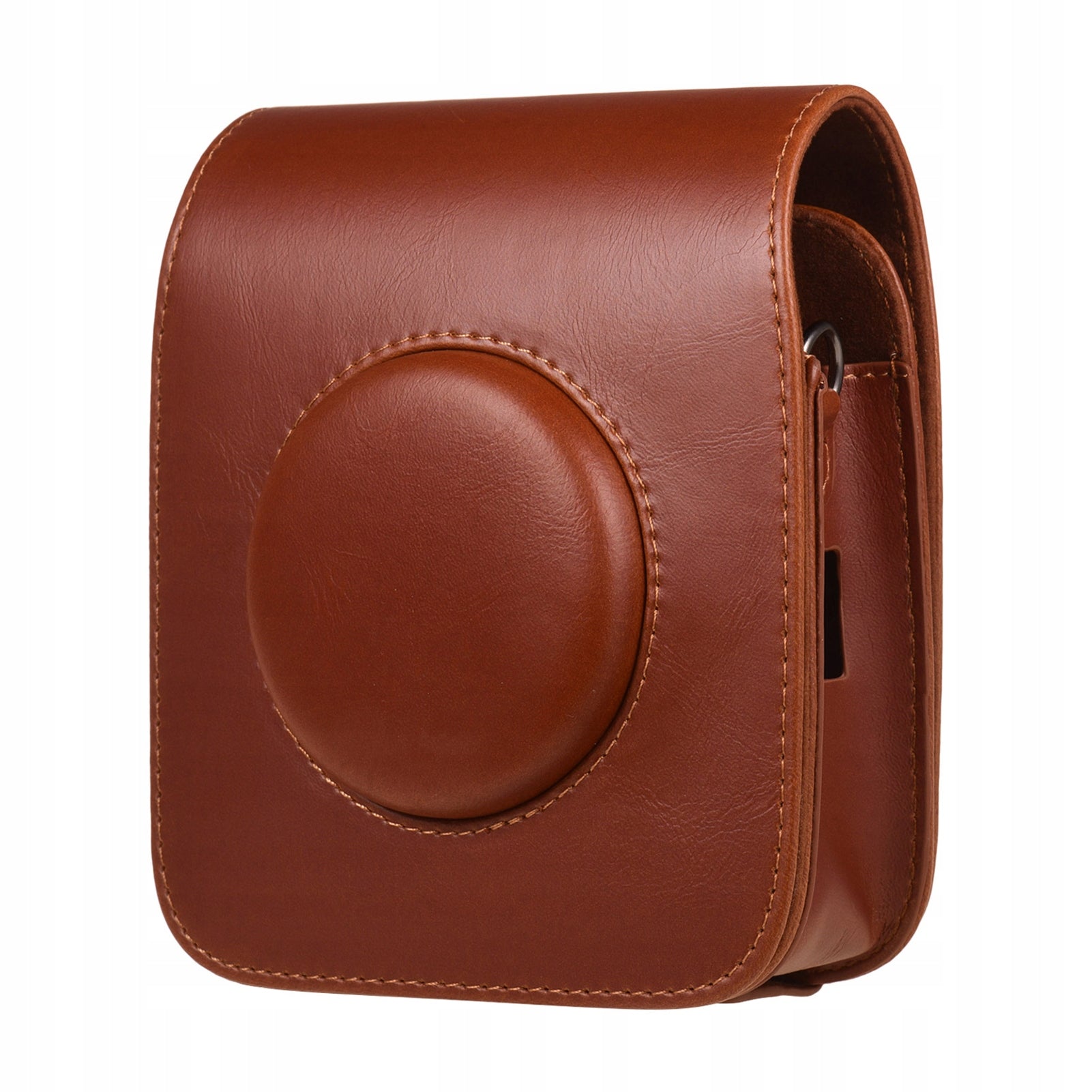 Portable PU Leather Camera Case Bag With Shoulder Strap D3