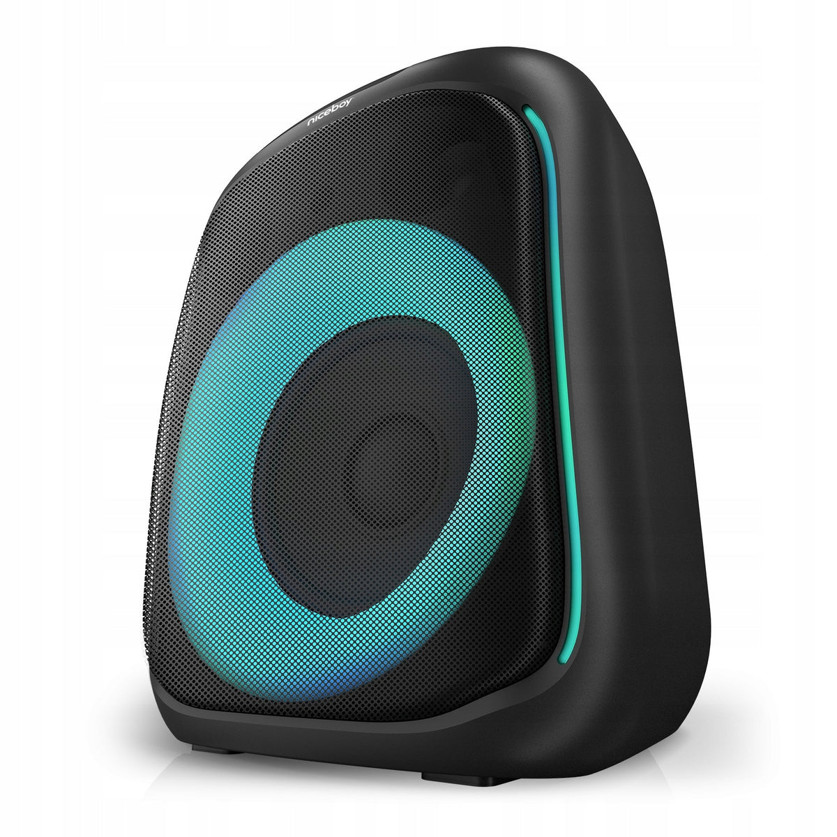 Portable Party Boom Speaker with Microphone 80W BT 5.3 Niceboy Black Packaging status original