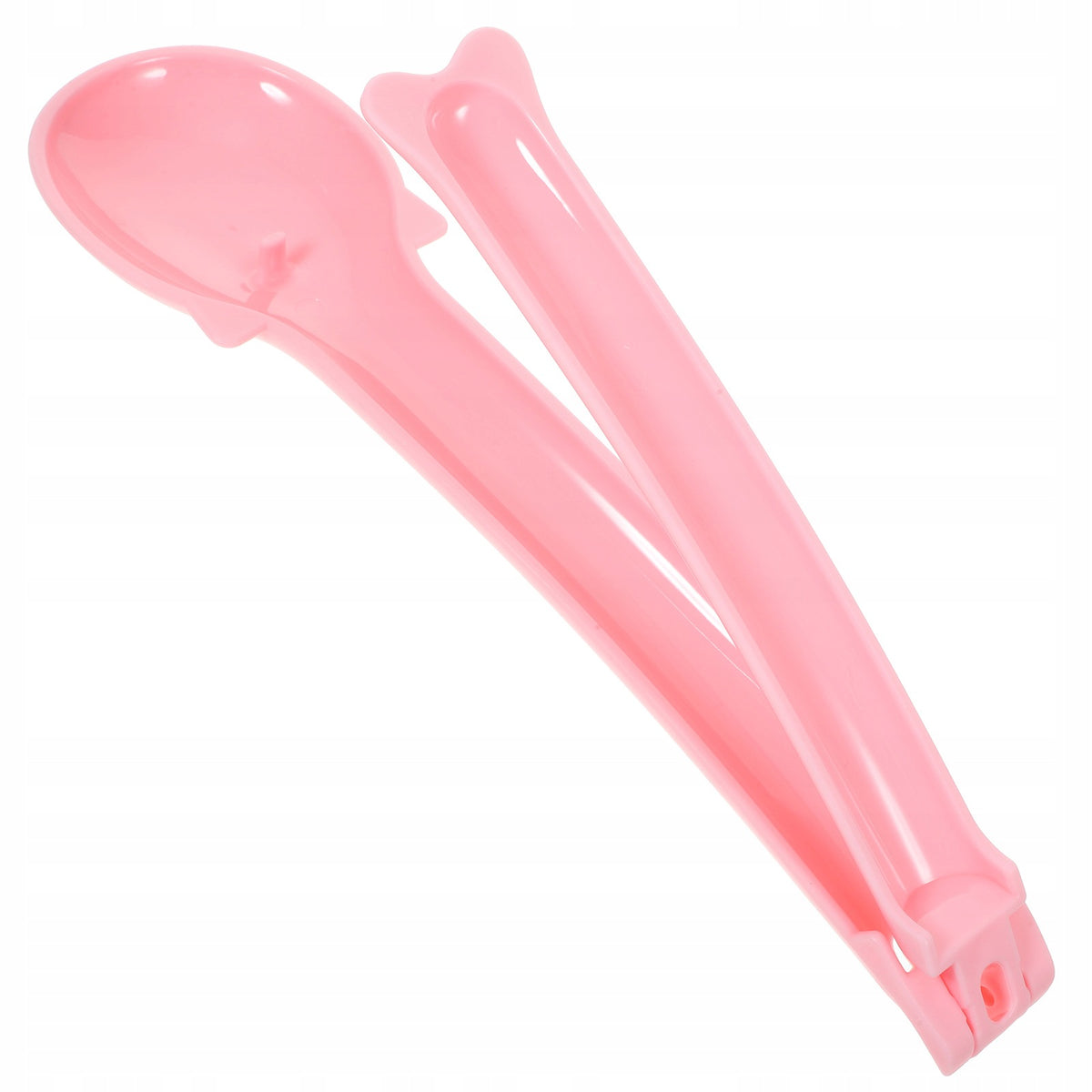 Portable Plastic Cat Feeding Spoon Cute Cat Claw Shape Kind single bowl