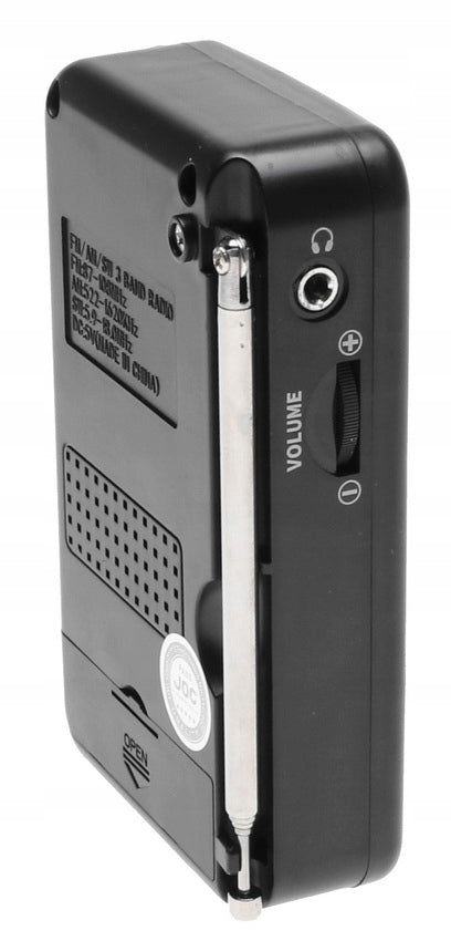 Portable Pocket Radio Small Rechargeable FM AM SW Jack 4239 Brand no brand