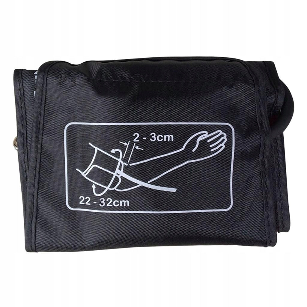 Portable Pressure Monitor Cuff Pressure Band Durable Sleeve 22-32cm Black