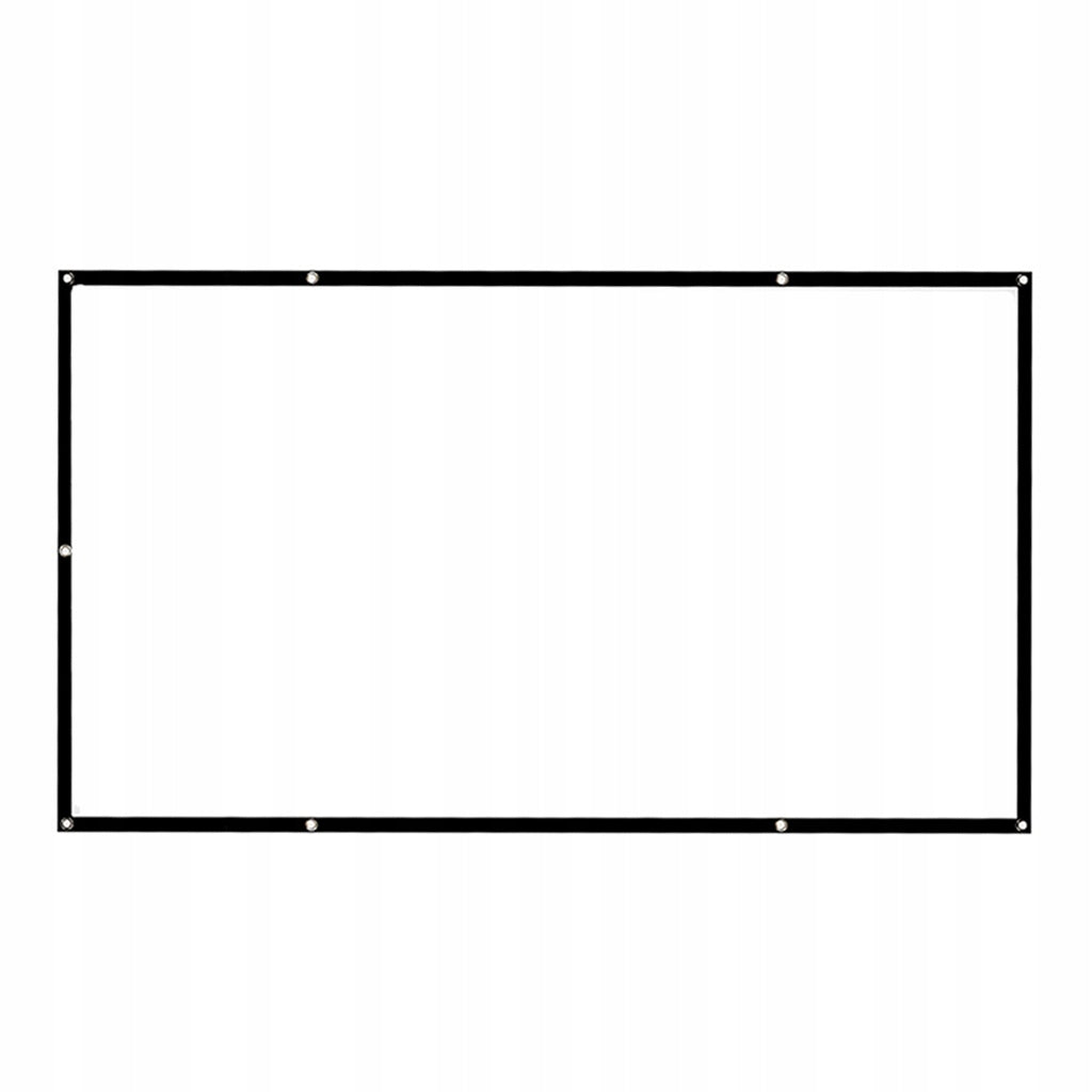 Portable Projection Screen / 4:3 HD Movies Screen 100 in(220x124cm) 16:9