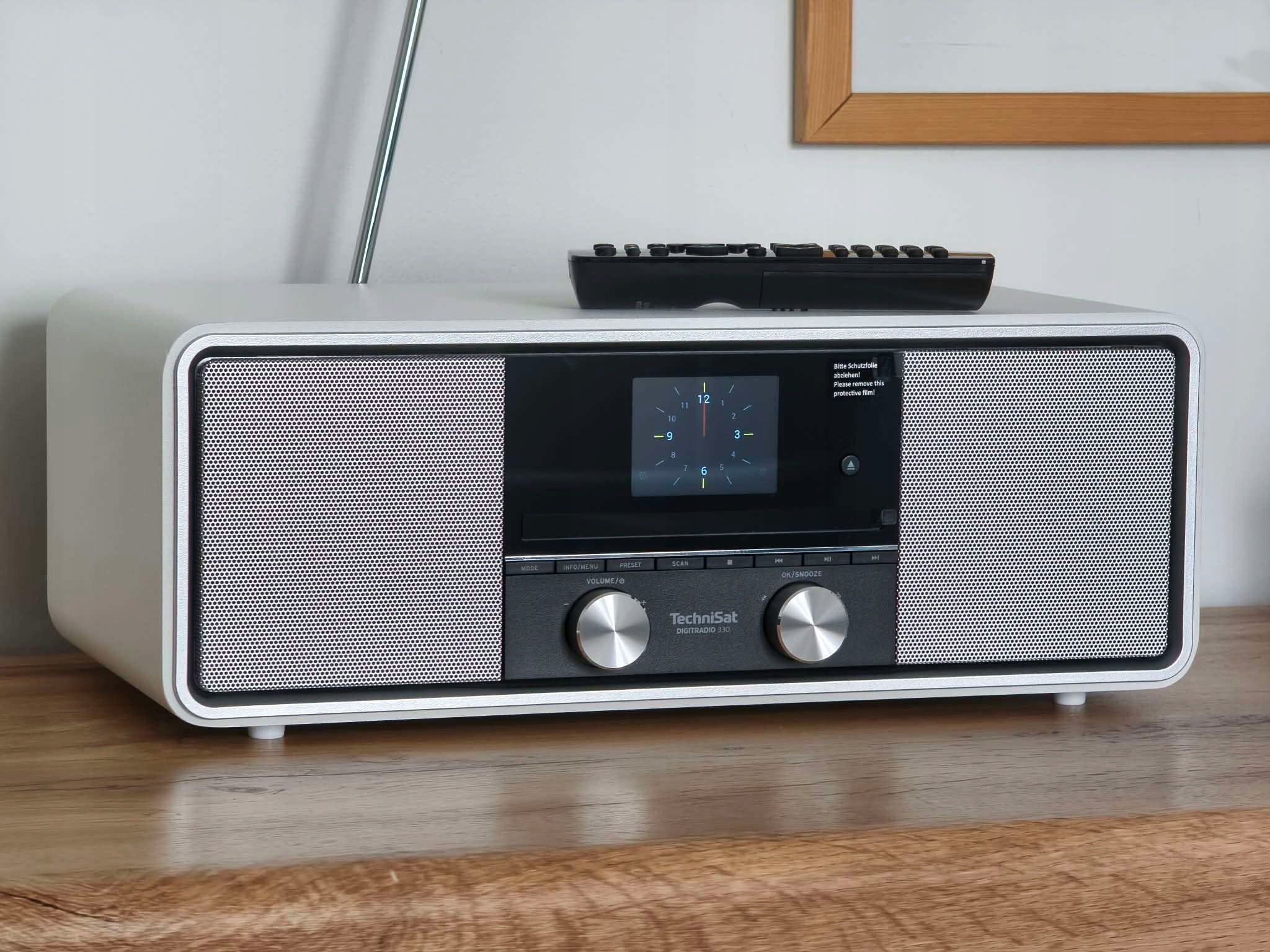 Portable Radio Speaker CD Player Micro Tower Bluetooth DAB+ TechniSat Brand TechniSat
