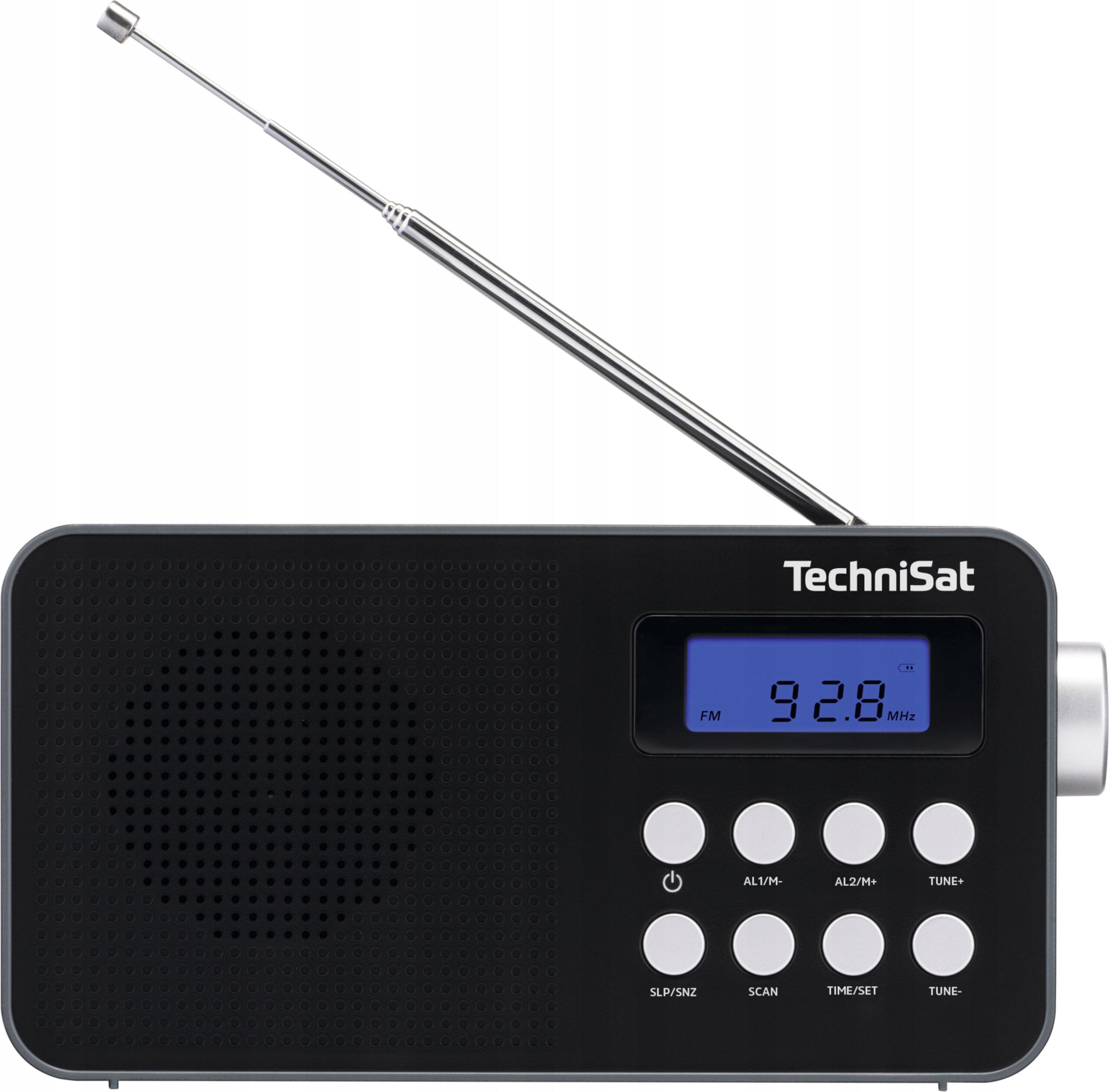 Portable Radio TechniSat CLASSIC 110 FM Clock Alarm Clock Batteries Packaging status original