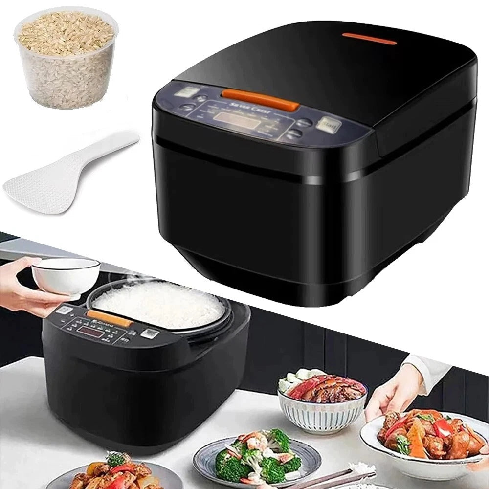Portable Rice Cooker 5L Steaming Rice Pot Pressure Cooker for Office