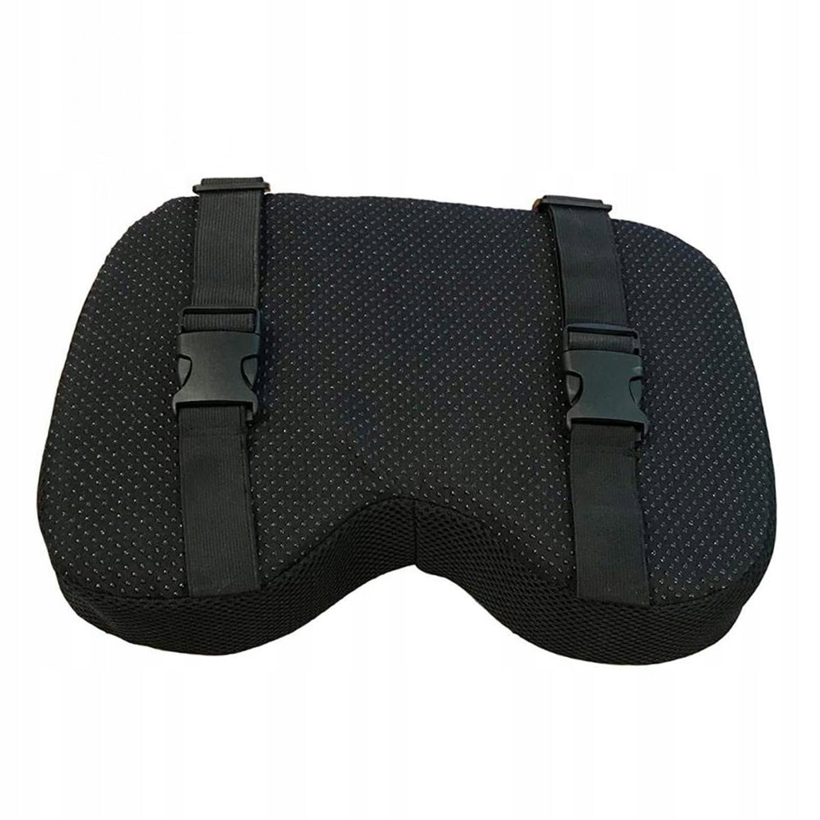 Portable Rowing Machine Seat Cushion Pad Memory Foam Durable Elastic Straps Type nesting box (feeder)