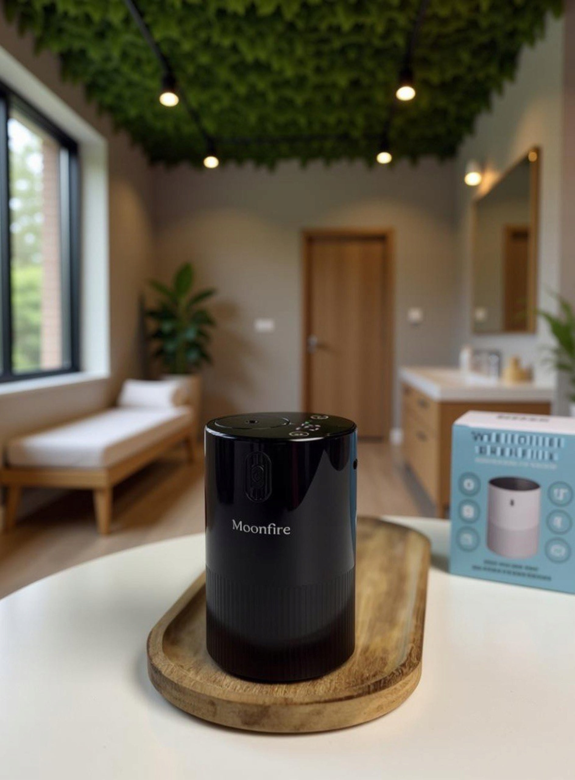 Portable SIRI Diffuser for Essential Oils Nebulizer Silent MOONFIRE Type aromatizer